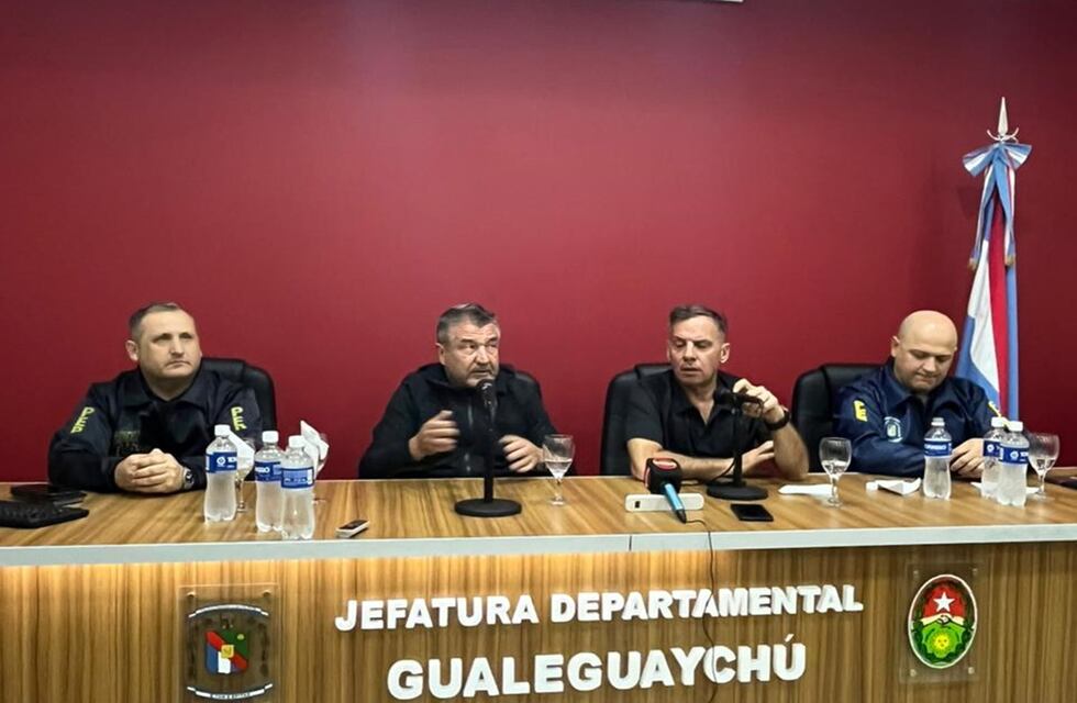 La Policía de Entre Ríos brindó detalles del operativo que permitió detener a Rodríguez Laurta y rescatar a su hijo