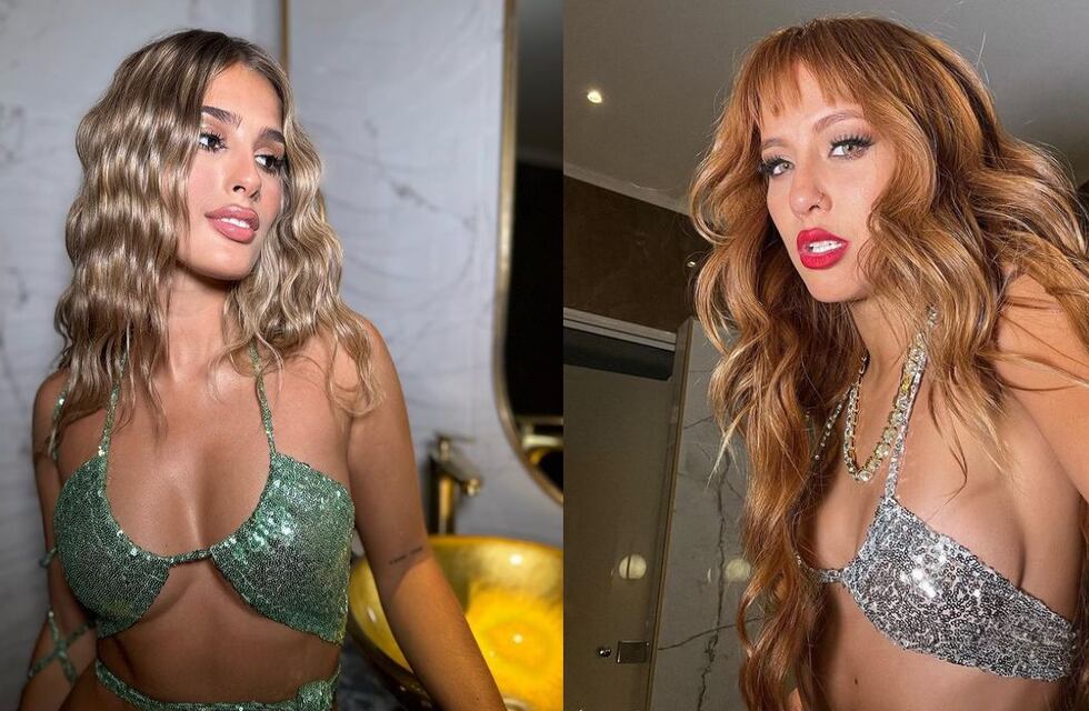 Flor Vigna y Julieta Poggio encendieron Instagram tras bailar juntas y usar bikinis brillosas
