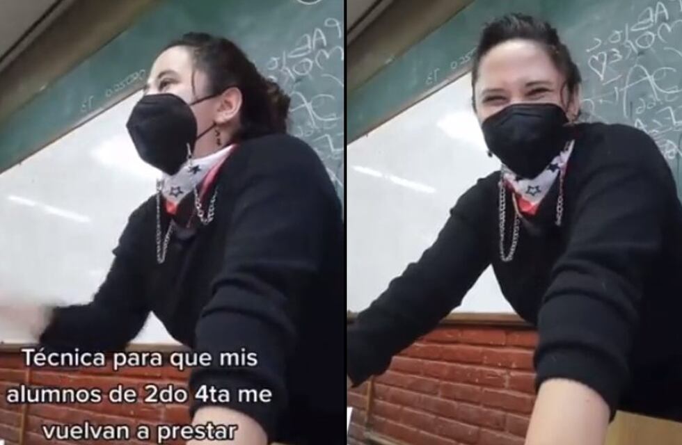 Marolio le hizo un regalo a la “profe” de San Luis que se volvió viral