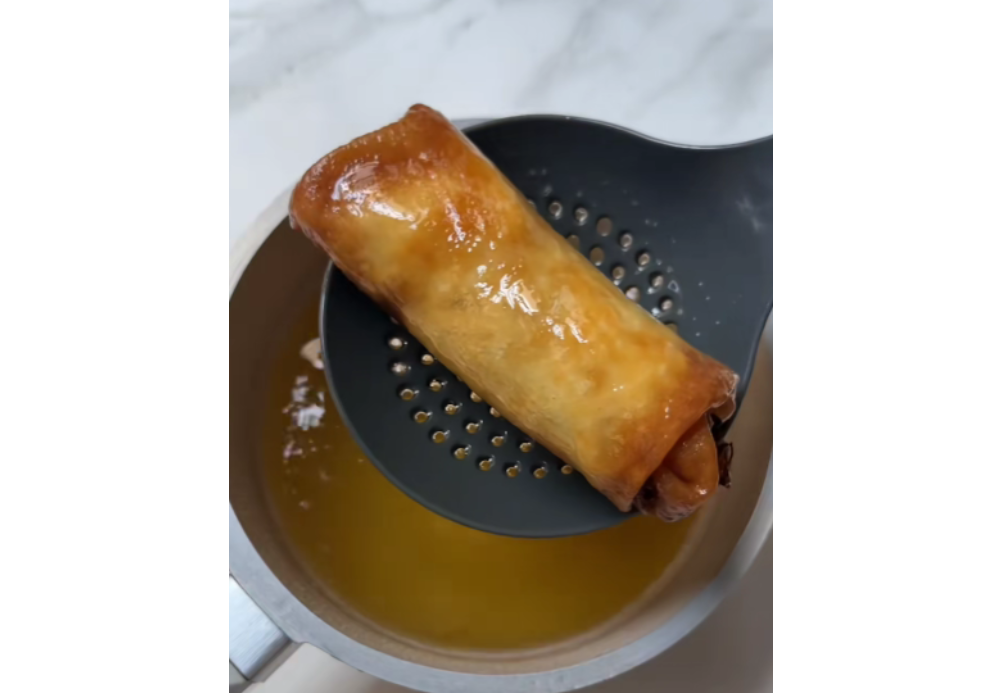 Estos arrolladitos se hacen en minutos.