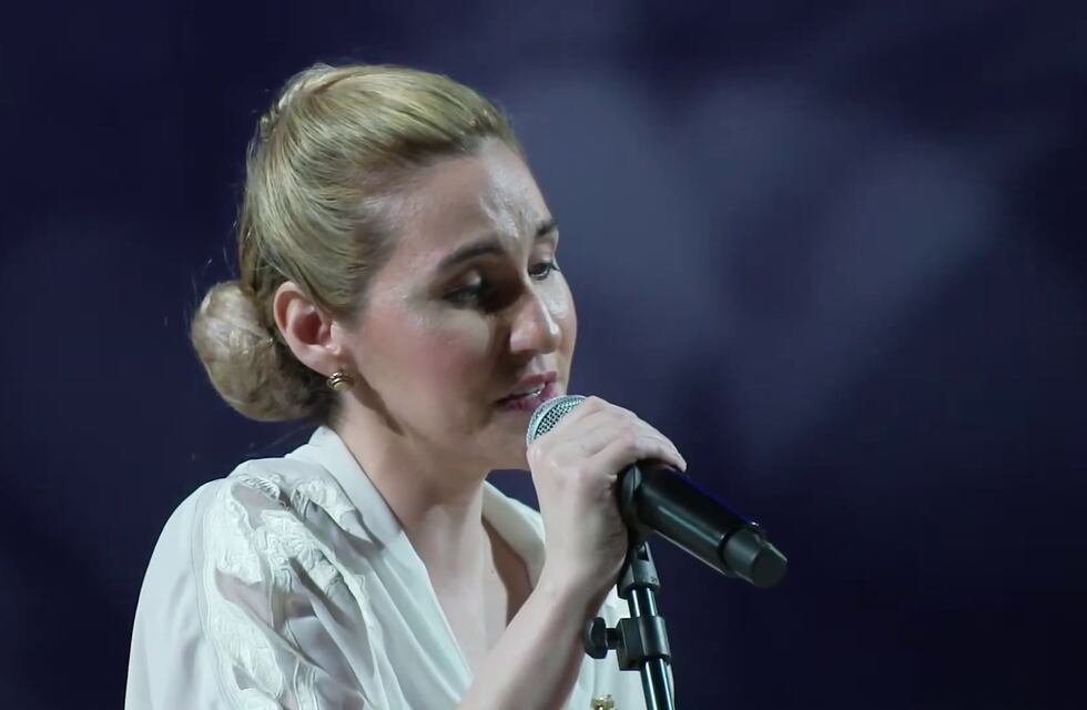 Agustina Maltese cerró el Homenaje a Eva Perón en el Auditorio Nacional.