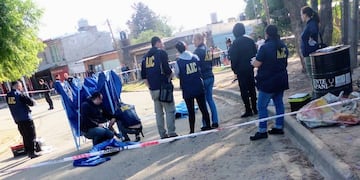 La víctima quedó tendida cerca del cruce de Buenos Aires y Temporelli.