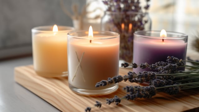 Cómo hacer velas aromáticas.