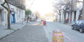 Readoquinado en Rafaela