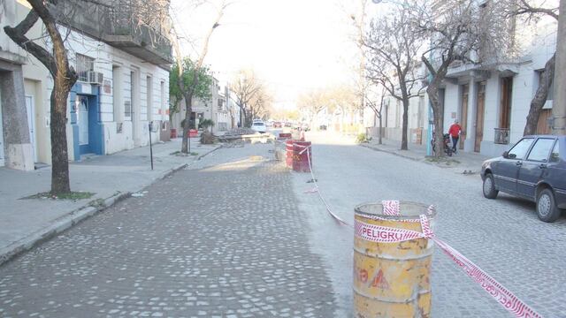 Readoquinado en Rafaela