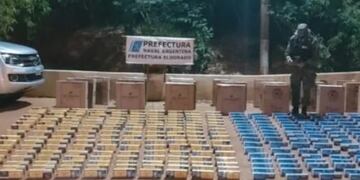 Interceptan millonario contrabando de cigarrillos en Puerto Piray.