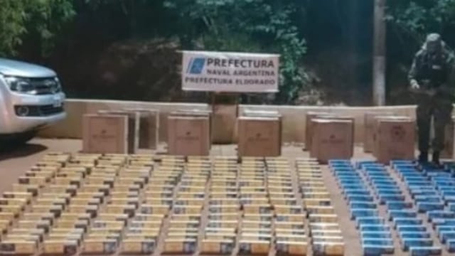 Interceptan millonario contrabando de cigarrillos en Puerto Piray.