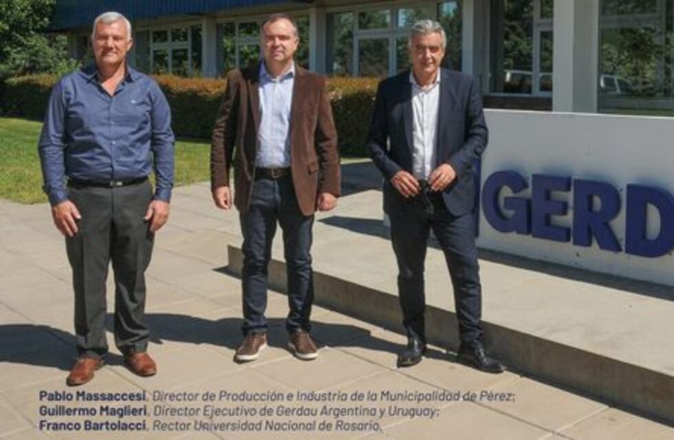 Escuela de Oficios en Pérez: un acuerdo entre Gerdau y la UNR