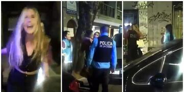 Denunciaron a la joven que atacó a una efectivo de la Policía de la Ciudad. “No me gusta la gente oscura”, gritó. (Foto: El Sol)