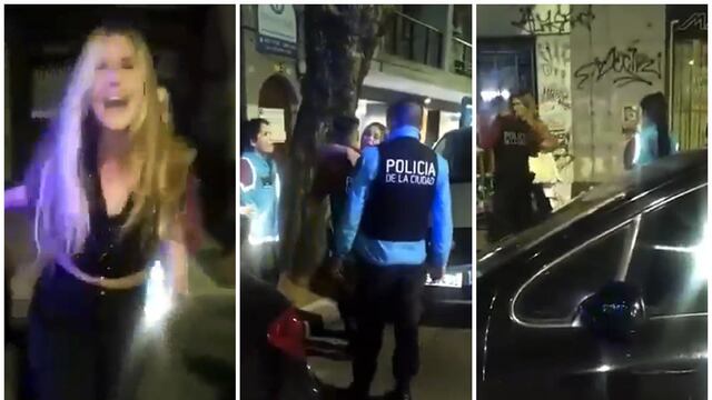 Denunciaron a la joven que atacó a una efectivo de la Policía de la Ciudad. “No me gusta la gente oscura”, gritó. (Foto: El Sol)