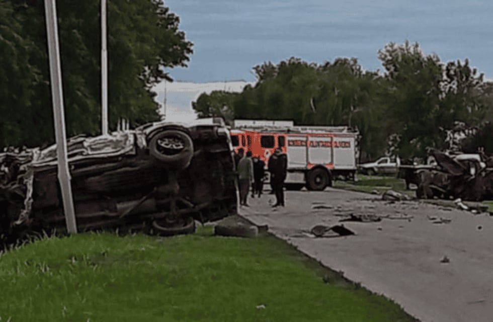 Accidente fatal en Oliveros: un muerto y tres heridos tras un choque frontal