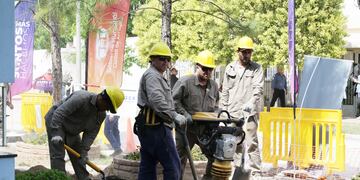 Obra gas natural Arroyito Cespal Municipalidad
