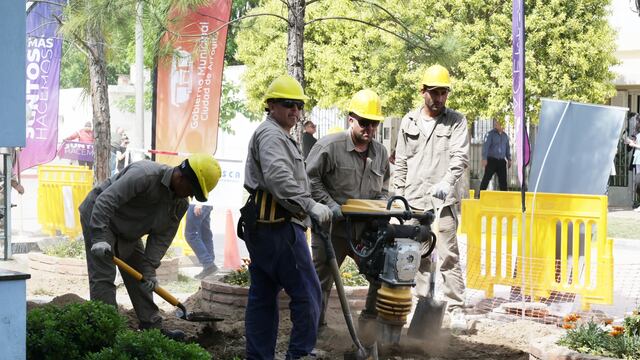 Obra gas natural Arroyito Cespal Municipalidad