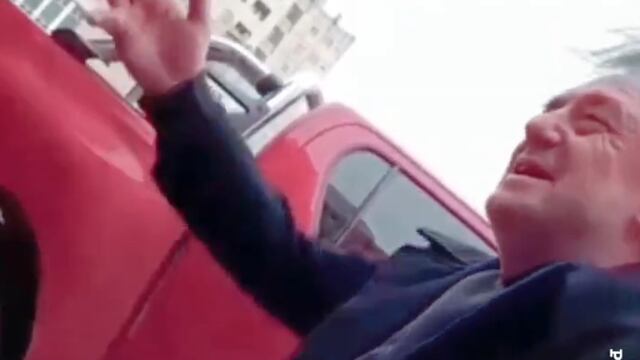 Ricardo Iorio chocó en Bahía Blanca.