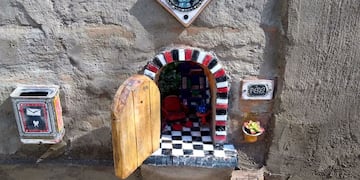 La casa del Ratón Pérez en Godoy Cruz.