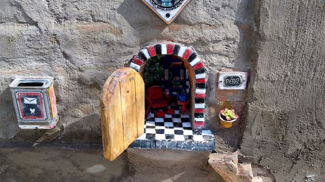 La casa del Ratón Pérez en Godoy Cruz.