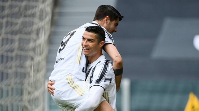 Cristiano Ronaldo se despidió de los hinchas de la Juventus (AP).