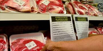 Robó una bandeja de carne de un supermercado de Viedma y lo condenaron a 12 meses de cárcel (imagen ilustrativa).