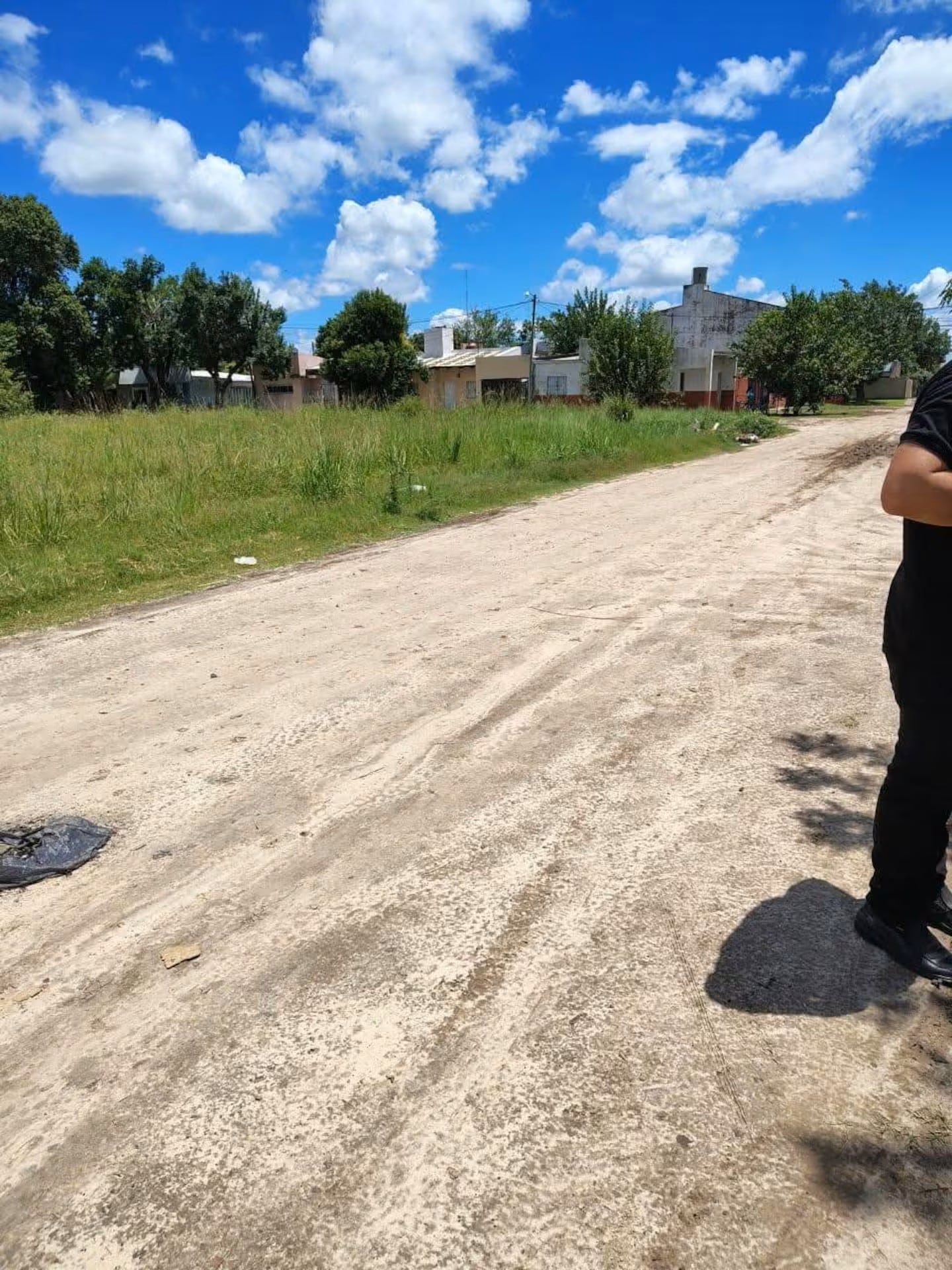 El lugar en el que encontraron el cuerpo. (Foto: Facebook Latidos Vera)
