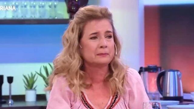 La periodista sintió que sufrÍa un ACV.