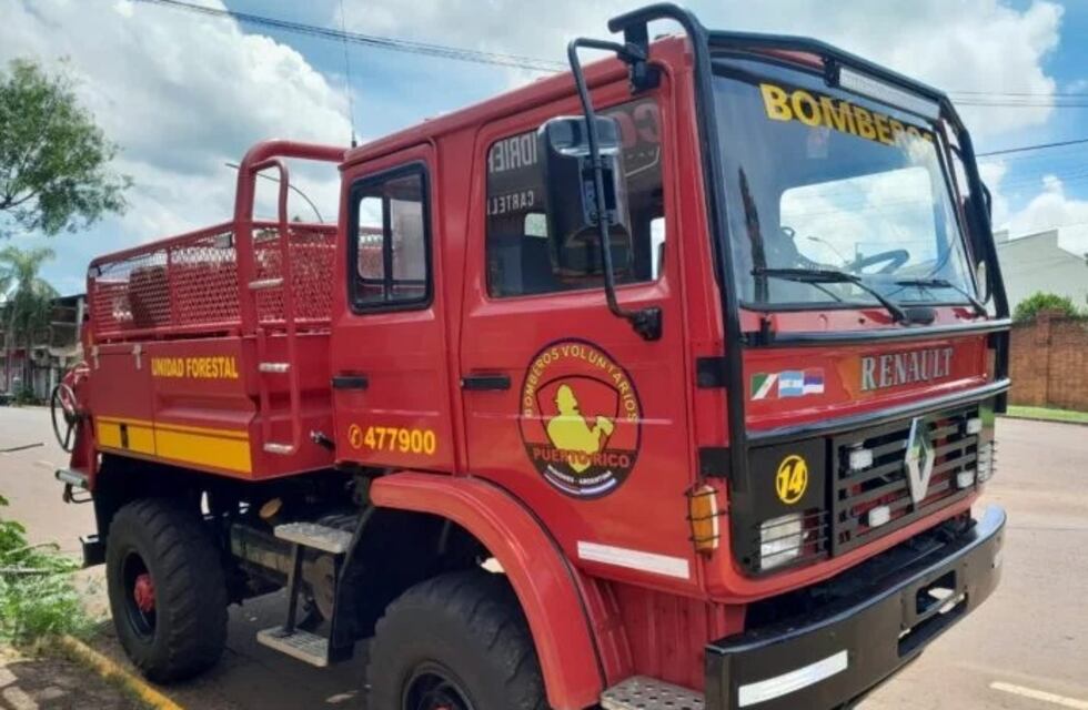 Los Bomberos Voluntarios de Puerto Rico incorporaron una nueva unidad forestal al cuartel