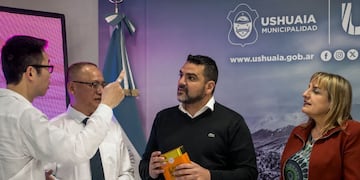 Vuoto recibió a la delegación de China de Guangdog
