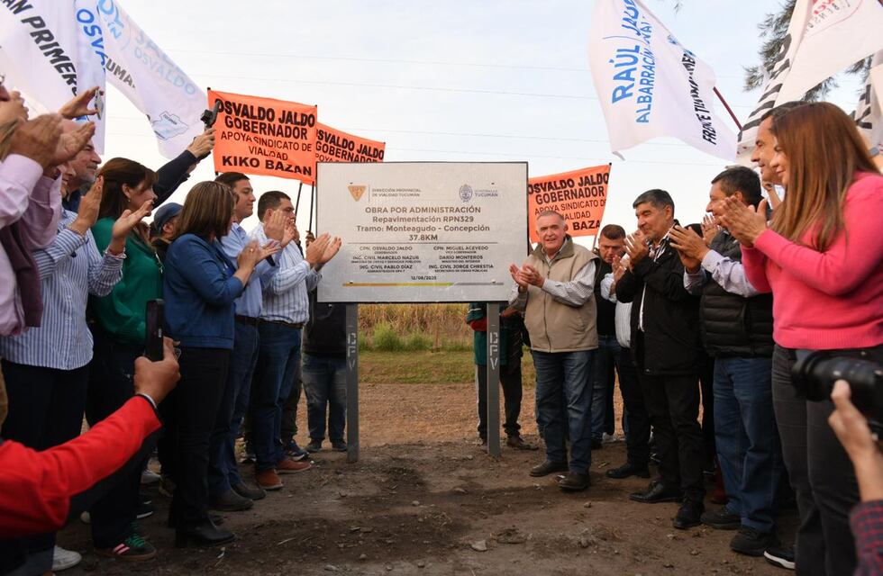 Jaldo : A pesar de la situación económica nacional, avanzamos con obras