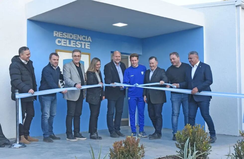 Atlético de Rafaela inauguró su Residencia Celeste