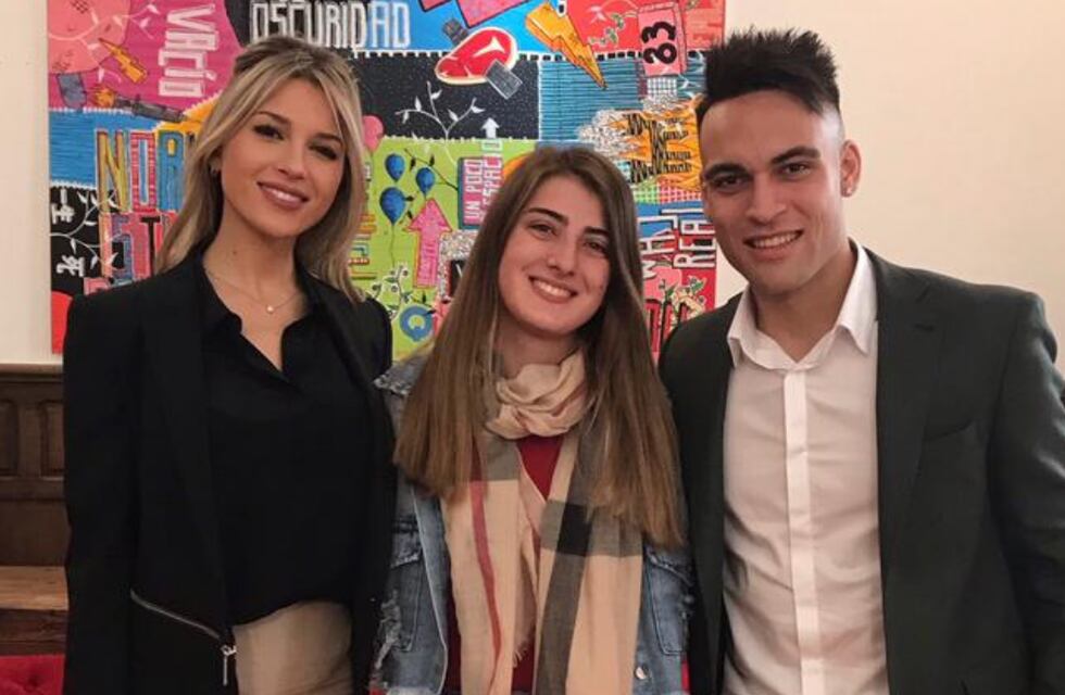 Una pastelera de Guaymallén le armó la mesa dulce a Nina, la hija de Lautaro Martínez y Agustina Gandolfo