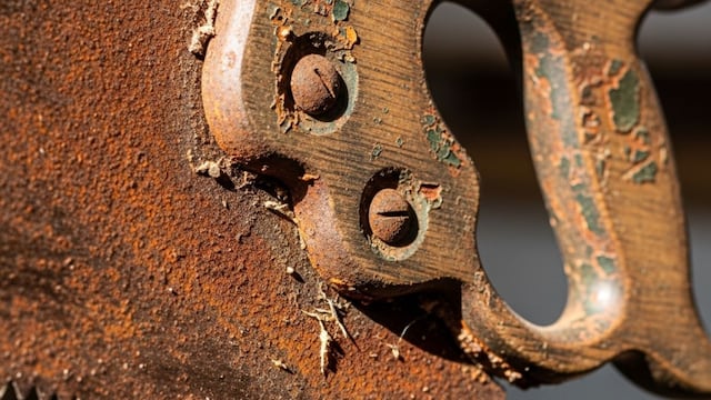 Cómo reciclar un serrucho oxidado y transformar en un tesoro para la decoración de la casa