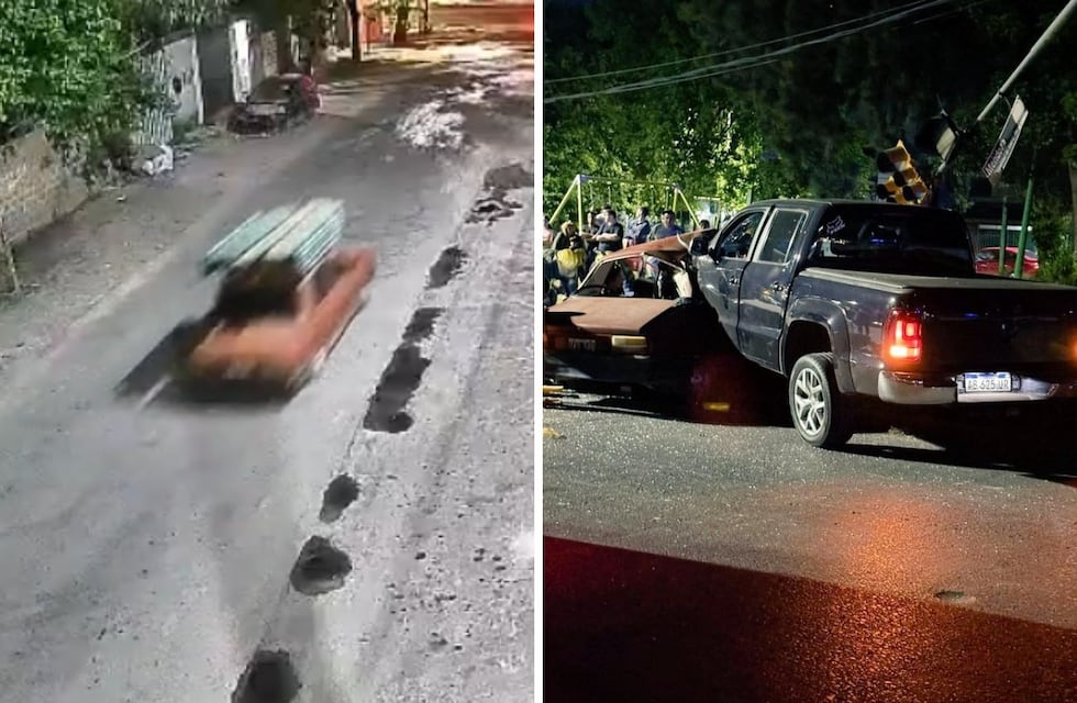 El impactante video del choque que provocó la muerte de un matrimonio e hirió a sus tres hijos en José C. Paz