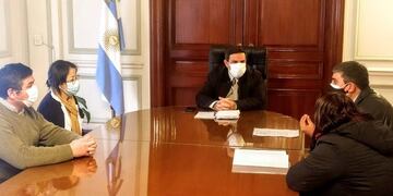 Medina Ruiz se reunió con representantes de Rumi Punco.