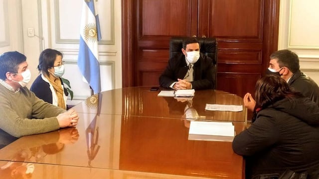 Medina Ruiz se reunió con representantes de Rumi Punco.