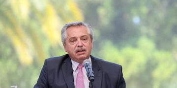 El presidente Alberto Fernández. (Presidencia)