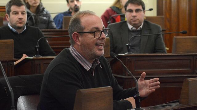 Alejandro Ambort en la Legislatura