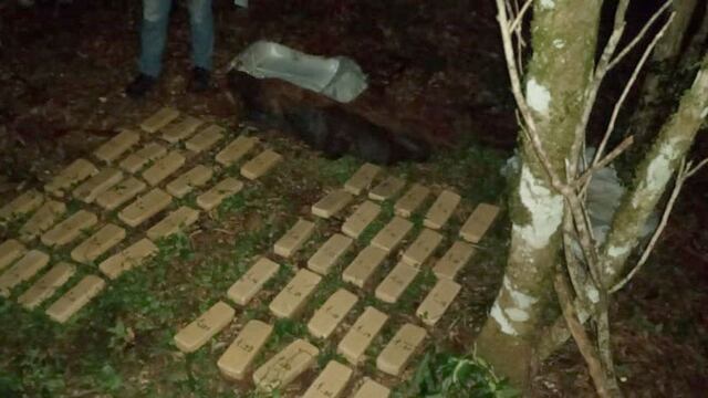 Un vecino de la zona halló los bultos y advirtió a la policía.