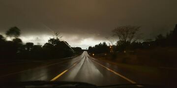 Tras el intenso temporal, familias fueron asistidas por Protección Civil. Imagen de Archivo.