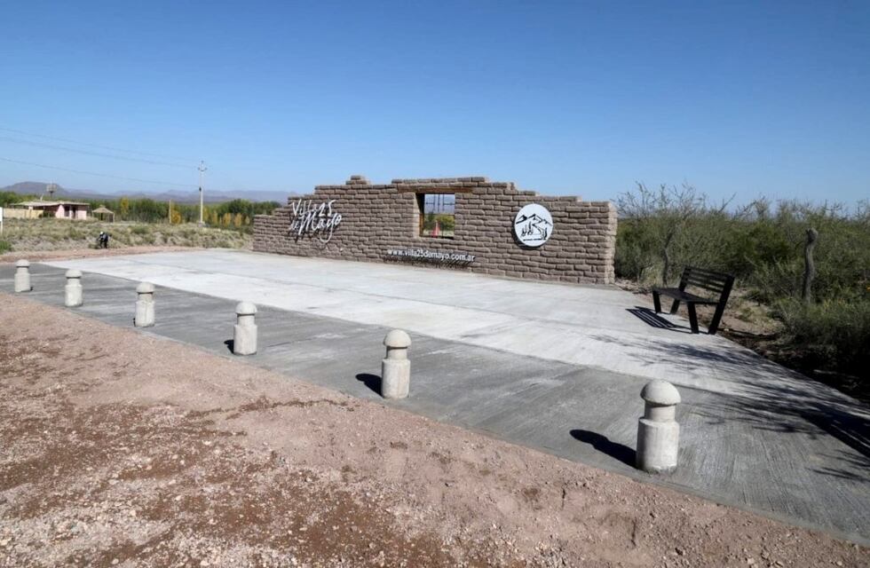 Nuevo mirador en la Villa 25 de Mayo para enaltecer al distrito donde nació San Rafael