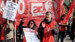 El sindicato organizó diferentes protestas y marchas contra el proyecto legislativo.