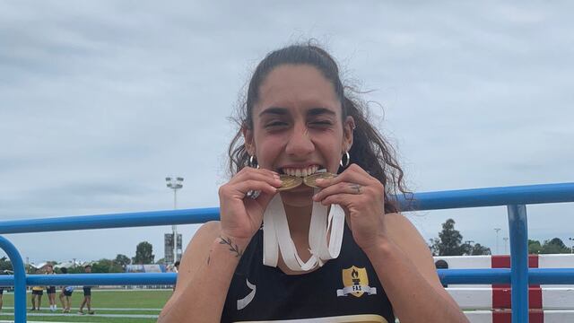Valentina Polanco batió el récord nacional juvenil en 100m con vallas