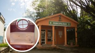 Encontraron un jacuzzi en la oficina del exintendente.