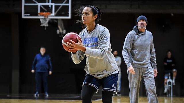 Andrea Boquete, referente en el seleccionado femenino.