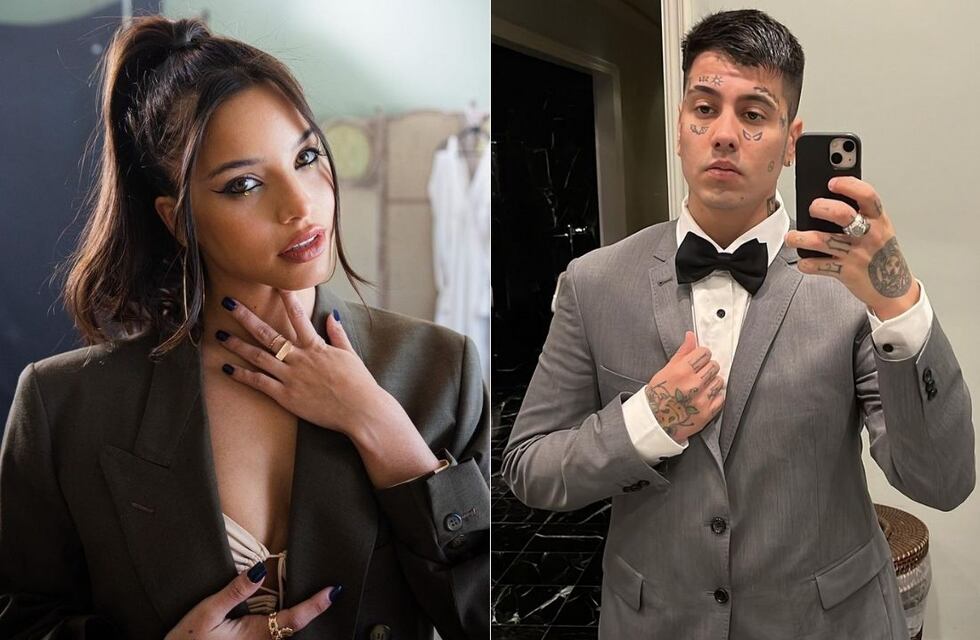 Duki y Emilia Mernes de vacaciones en Italia