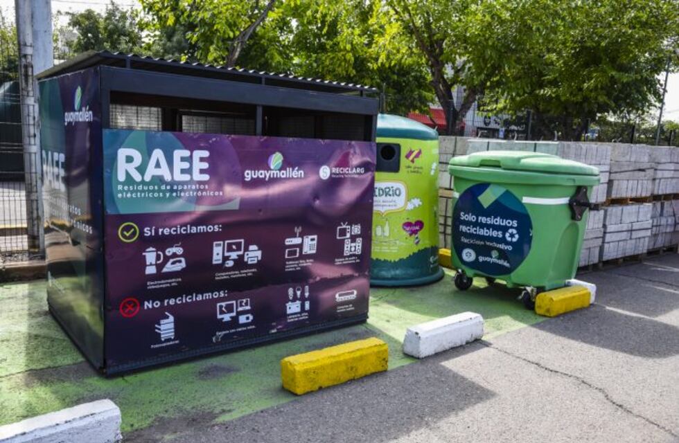 En la semana del reciclado, Guaymallén recolecta pilas y residuos electrónicos