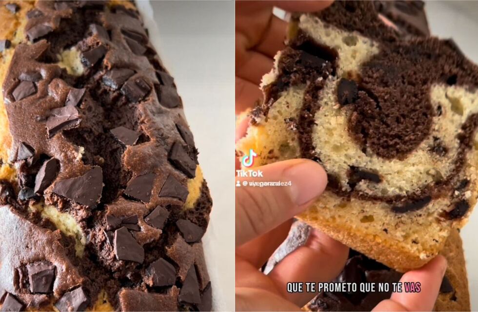 El budín marmolado hecho en Paraná que es furor en Tik Tok y lleva mas de 1.8 millones de reproducciones