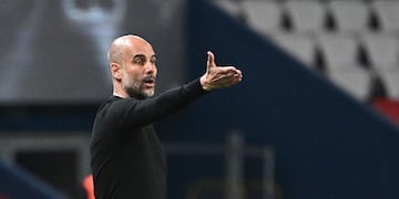 Pep Guardiola, entrenador de Manchester City.