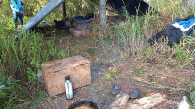 San Vicente: descubren posibles indicios de explotación laboral en un secadero de yerba.