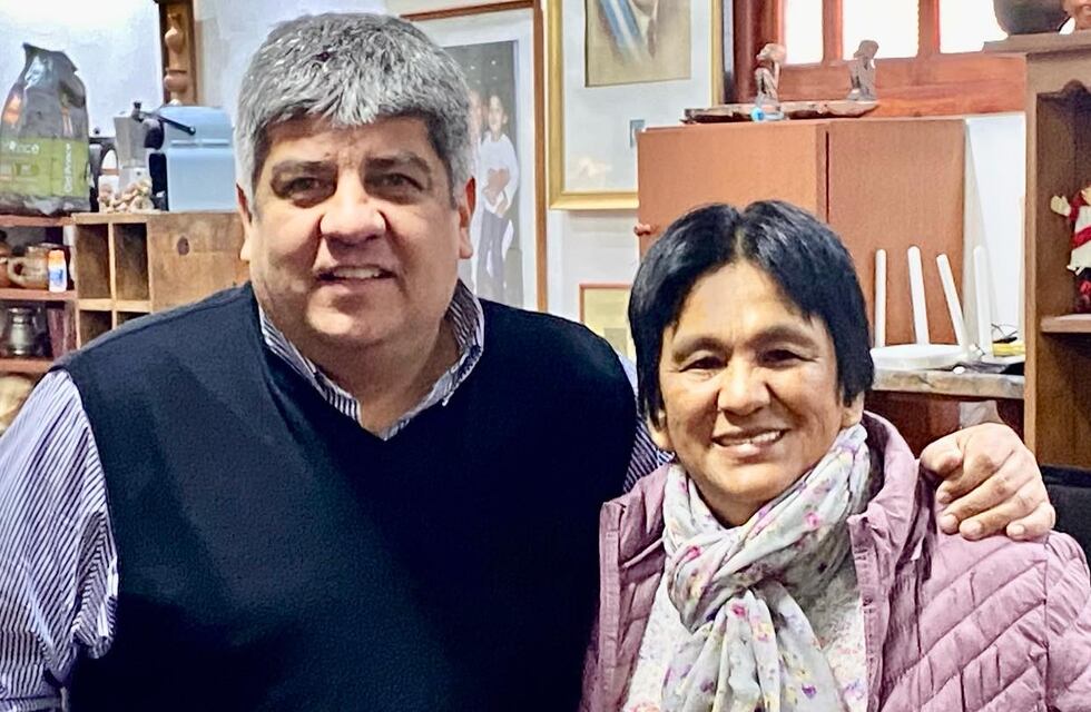 Moyano llegó a Jujuy y visitó a Milagro Sala