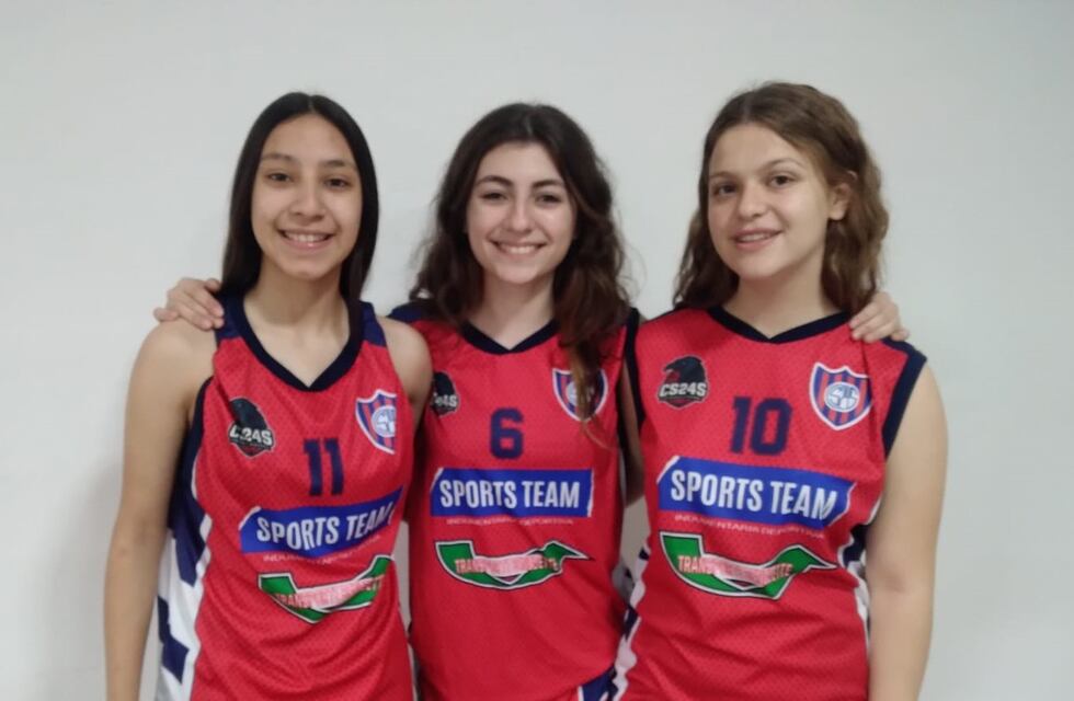 Victoria Barra, Solange Bustos y Camila Bertossi jugarán el Provincial U 17 para San Francisco
