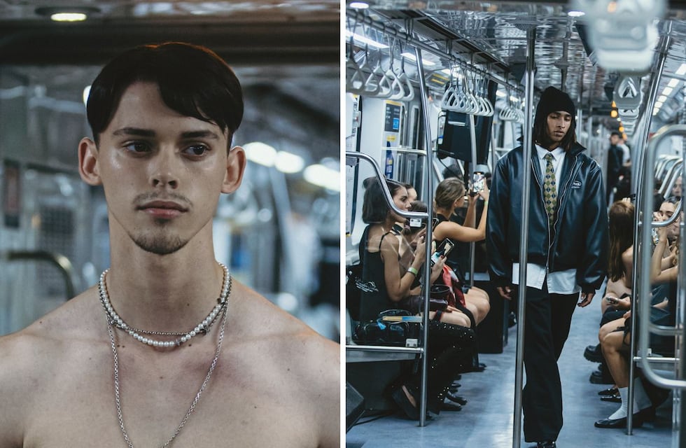 El debut de Felipe Fort como modelo y un desfile en el subte: así fue el segundo día del BAFWEEK 2025